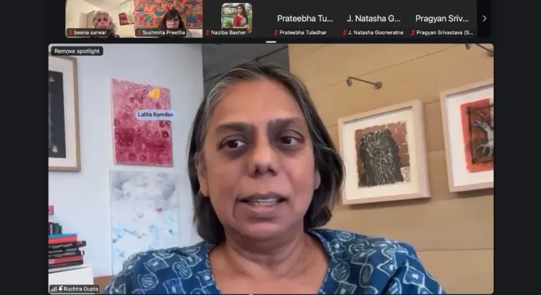 Sapan 5th anniversary 2026: Ruchira Gupta, journalist, activist and founder of Apne Aap.